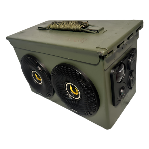 90 Watt Ammo Can Bluetooth Speaker